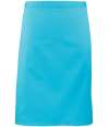 PR151 Colours Mid Length Apron Turquoise colour image